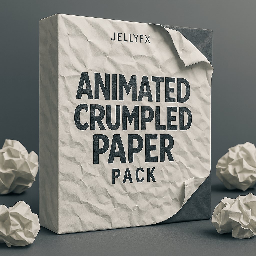 Animated Crumpled Paper Pack